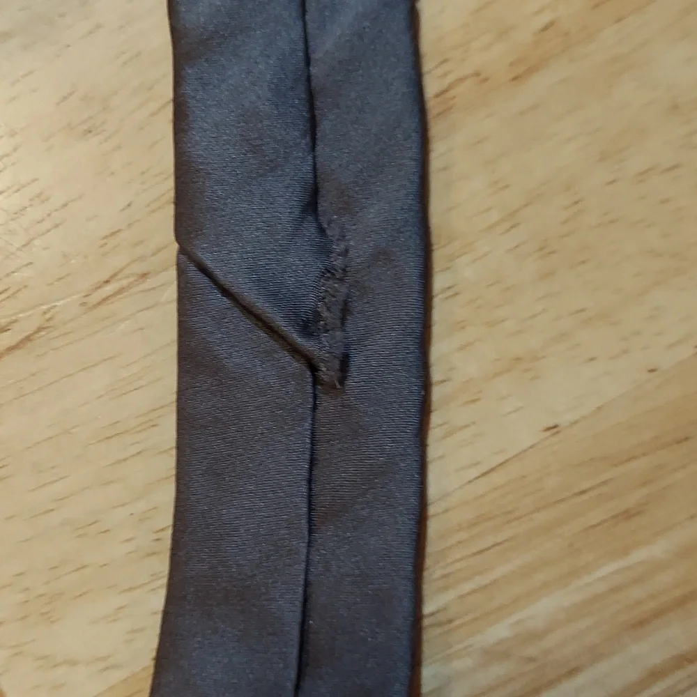 Zylos Gold‎ George Machado Charcoal Silk Tie